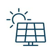 ícone energia solar